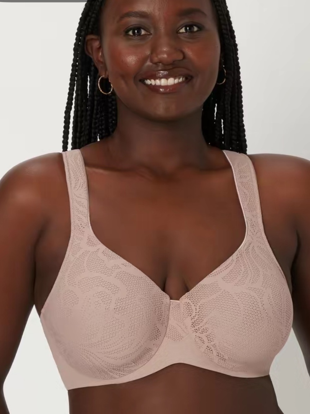 NWT Bali Coolest Smoothing Underwire Bra Nude 34C